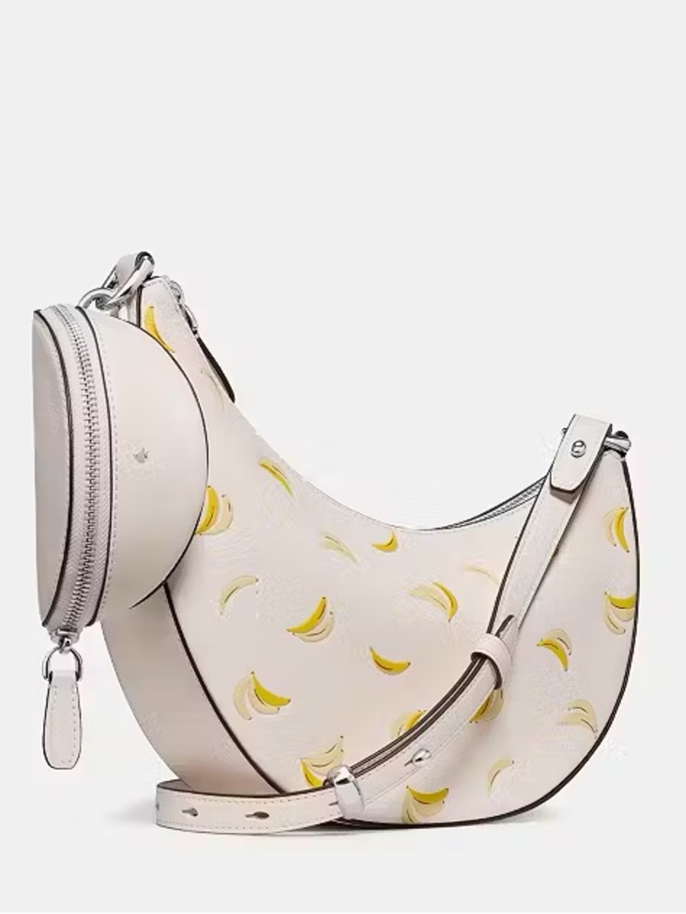 Kate Spade New York Duo Banana Crossbody Bag | Cream Multi